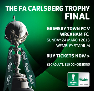 Buy Tickets for The FA Carlsberg Trophy Final